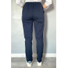 Pantalon élastiqué coton T38 à 60 - 2 coloris