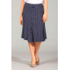 Jupe ample femme senior - ceinture élastiquée