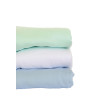 Grenouillère femme pliees Bleu ciel, Menthe, Blanc