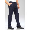 Pantalon Pierre tergal marine profil