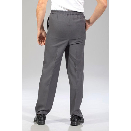 Pantalon incontinence Handy Polyester gris dos