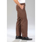 Pantalon incontinence Handy Polyester marron profil