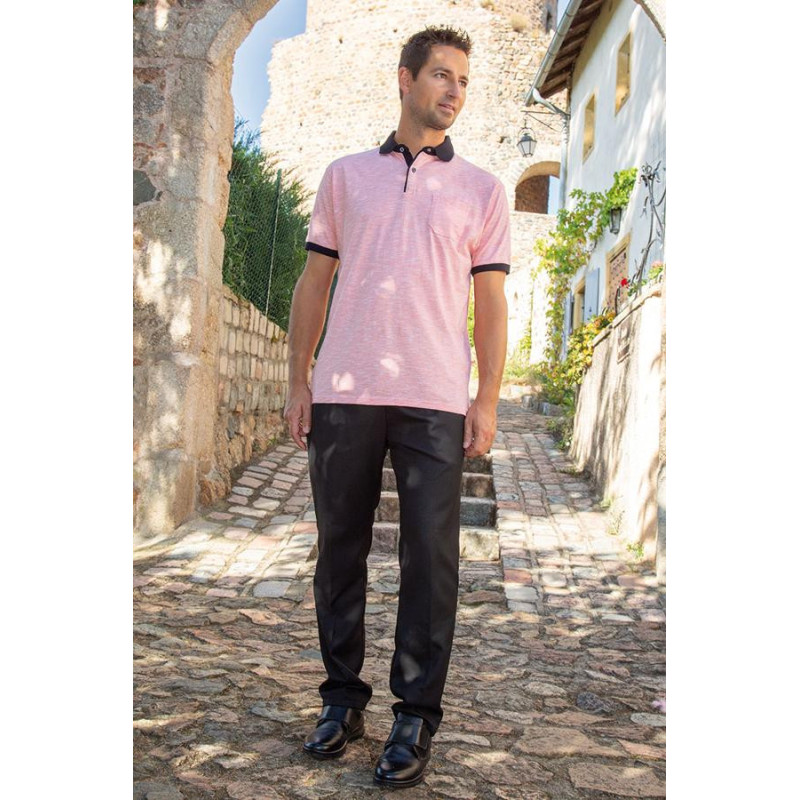 Pantalon Jules élastiqué noir tenue Pantalon Jules élastiqué noir tenue