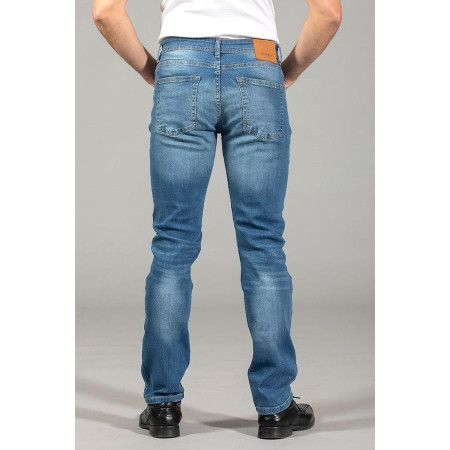 Pantalon jean's délavé braguette dos