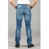 Pantalon jean's délavé braguette dos