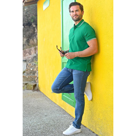 Pantalon jean's délavé braguette tenue