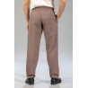 Pantalon élastiqué Eco Job - tabac dos