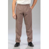 Pantalon élastiqué Eco Job - tabac