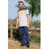 Pantalon ceinture confort avec braguette - marine tenue