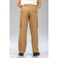 Pantalon ceinture confort avec braguette - beige dos