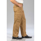 Pantalon ceinture confort avec braguette - beige profil