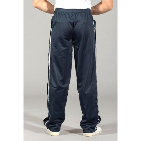 Pantalon jogging ouvert sur le côté du 38 au 56 - marine dos