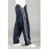 Pantalon jogging ouvert sur le côté du 38 au 56 - marine profil