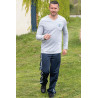 Pantalon jogging ouvert sur le côté du 38 au 56 - marine tenue