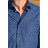 Chemise 60% coton T2 à 7 - Motif détail