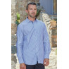 Chemise 56% coton 44% polyester T2 à 7 - Rayures