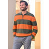 Polo coton rayures 