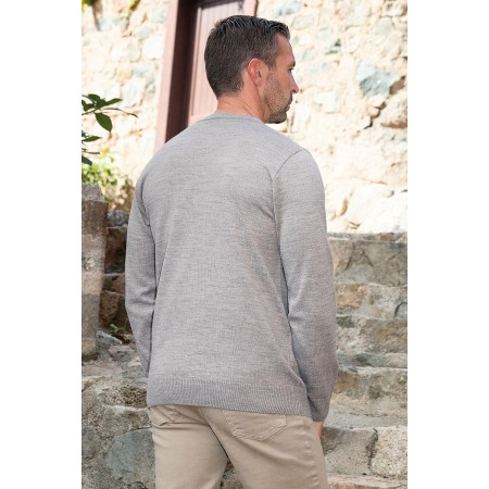 Pull ML 50% coton T2 à 10 dos