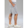 Short souple élastiqué T 38 à 64 - Gris de profil