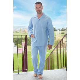 Pyjama fermeture boutons 100% coton T2 à 6