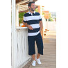 Pantacourt homme ceinture élastiquée - confort
