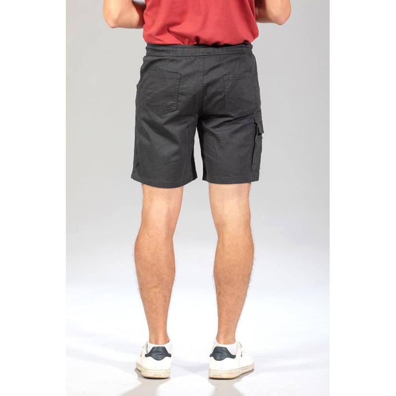 Short homme senior âgé ceinture élastiquée ultra confortable