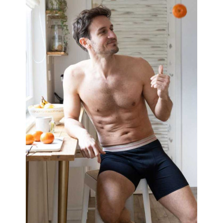 Boxer long homme coton bio confort