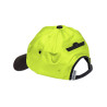 Casquette fraîcheur Jaune fluo arriere