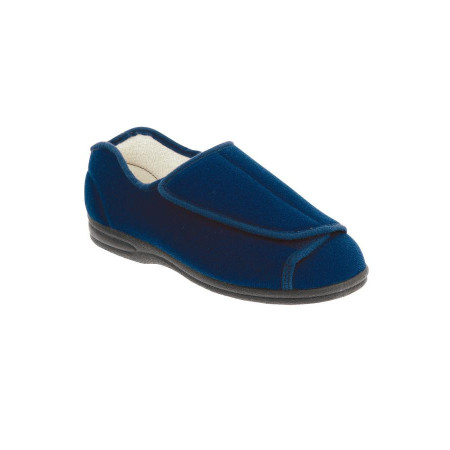 Chaussons grande ouverture bleu