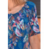 Top MC imprimé floral zoom