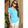 Top coton - bleu fantaisie