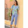 Tunique fantaisie bleu tenue 