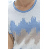 Pull manches courtes T38 à 56 - 2 coloris
