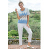 Pull manches courtes T38 à 56 - 2 coloris
