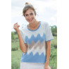 Pull manches courtes T38 à 56 - 2 coloris