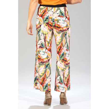 Pantalon élastiqué ample 