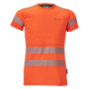 Tee-shirt rafraîchissant Haute visibilité orange - avant