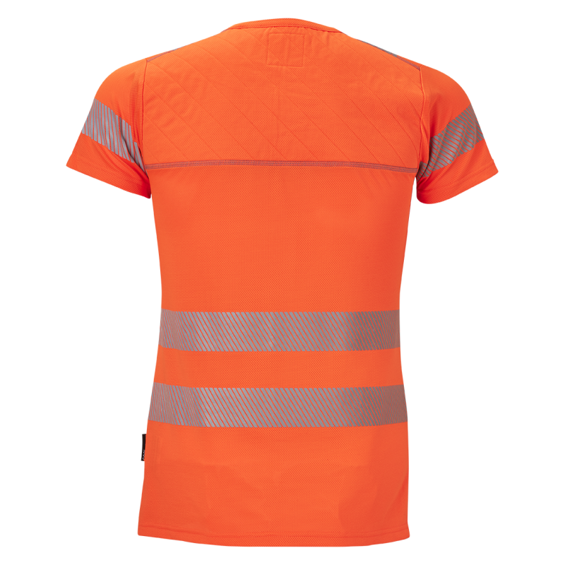 Gilet Orange Securite T-Shirt Manches Longues Hi-Vis Portwest Orange - Haute Visibilité Sécurité Travail L Tenue De Chantier