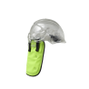 Protège nuque rafraîchissant Dry - Jaune profil casque 