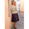 Jupe ample doublée chaude pour femme