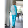 Grenouillère femme pyjama long éco dos