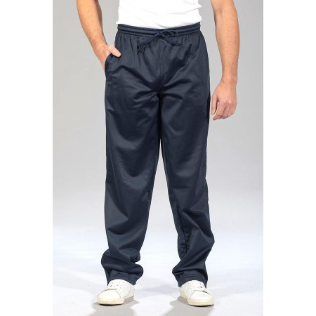 Pantalon jogging polyester du 38 au 60 - Marine face