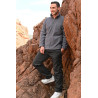 Veste zippée T2-T8 grise homme tenue