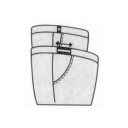 Pantalon Tergal hiver ceinture confort T38 à 68