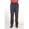 Pantalon Tergal hiver ceinture confort marine face