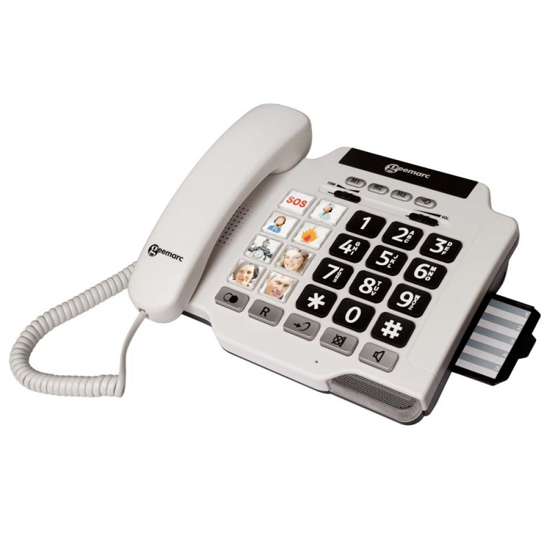 Téléphone amplifié Photophone 100 de Geemarc Téléphone amplifié Photophone 100 de Geemarc
