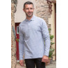 T-shirt ML ouvert dos complet pressions T2 à 8 - face