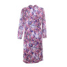 Robe médicalisée dos croisé pression T30 à 64 de dos