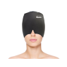 Bandeau contre les migraines - femme yeux couverts