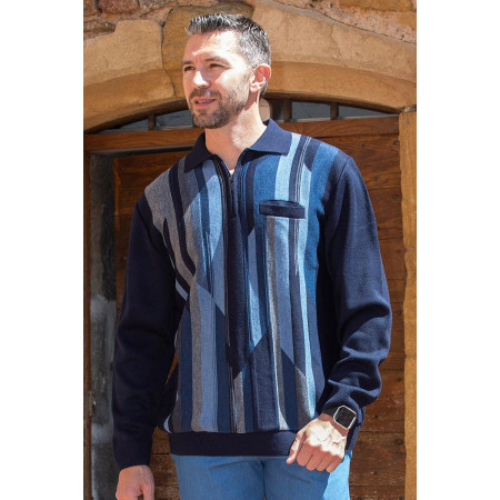 Polo 10% laine marine